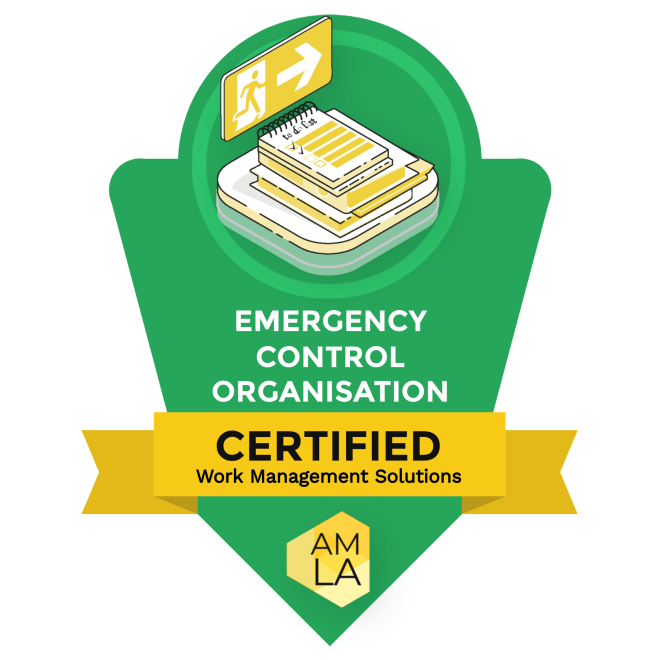 Emergency Control Organisation Badge